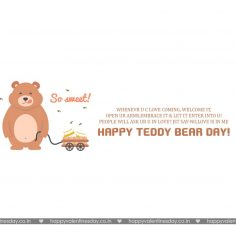 Teddy Day – valentines greetings