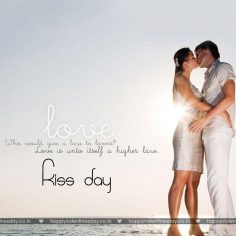 Kiss Day – valentine day facts