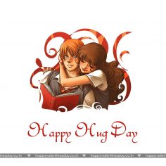Hug Day – happy valentines day cute