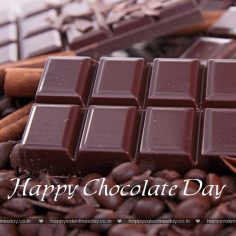 Chocolate Day – happy valentines day sign