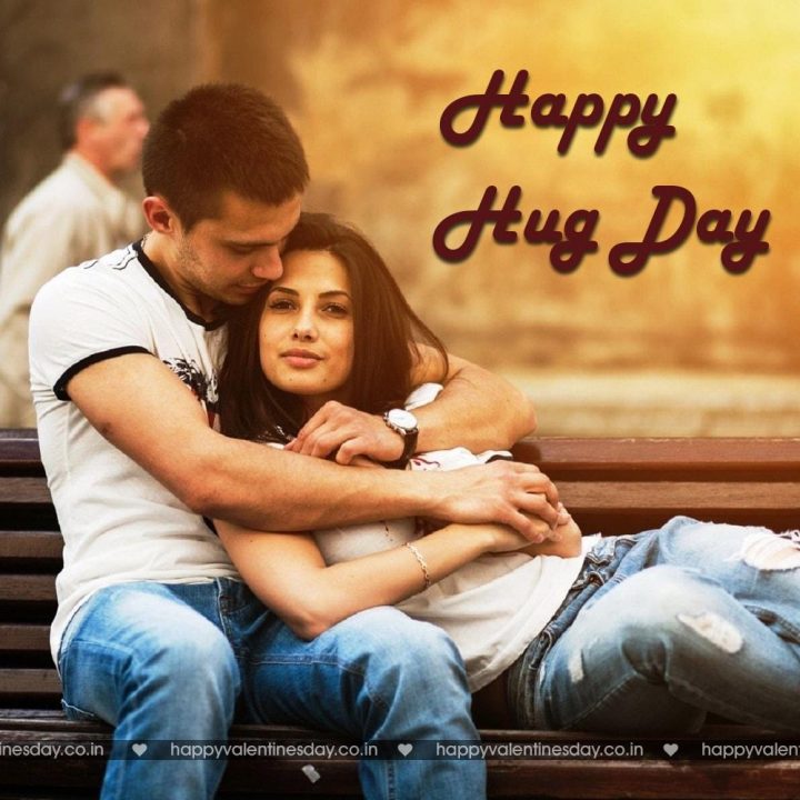 Hug Day – happy valentines card