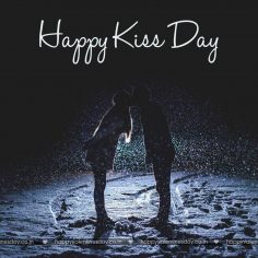 Kiss Day – free thank you cards