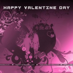 Happy valentine day animation